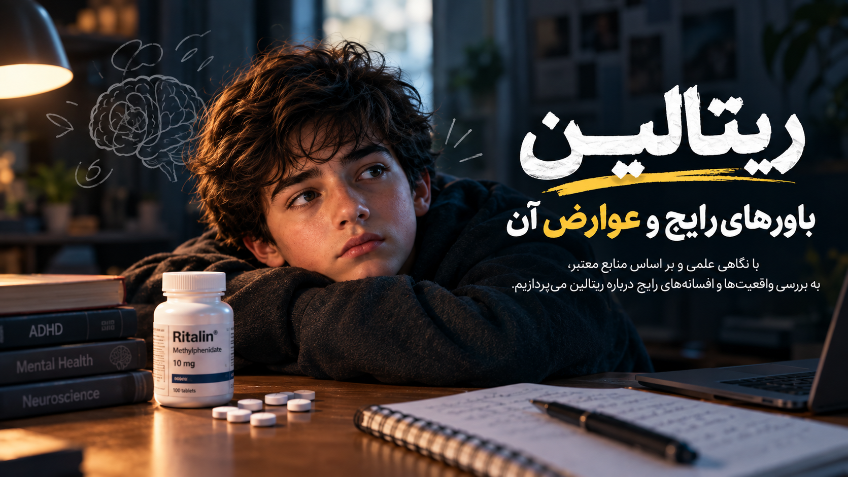 ریتالین چیست؟ باورهای رایج، عوارض و خطرات مصرف خودسرانه